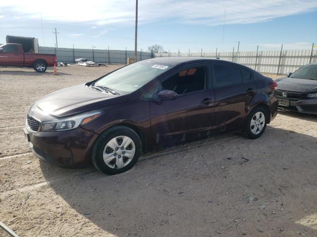 KIA FORTE LX 2017 with VIN 3KPFK4A71HE082153 - Photo from auction