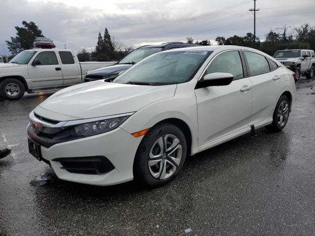 HONDA CIVIC LX 2017 with VIN 19XFC2F54HE073472 - Photo from auction