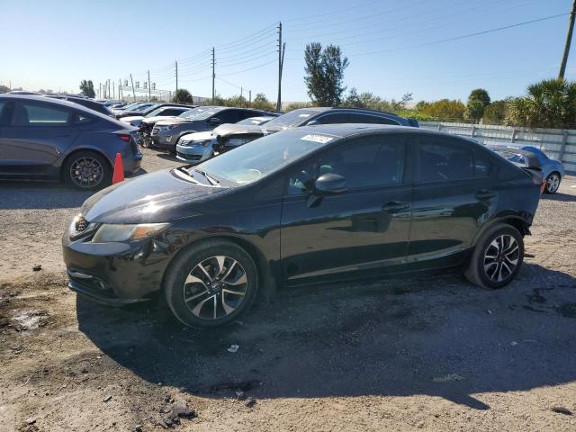 HONDA CIVIC EXL 2013 with VIN 19XFB2F93DE034257 - Photo from auction