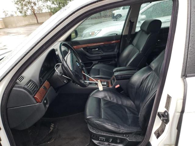 Photo 7 from auction – 2001 BMW 740 I AUTO with VIN WBAGG83421DN81872