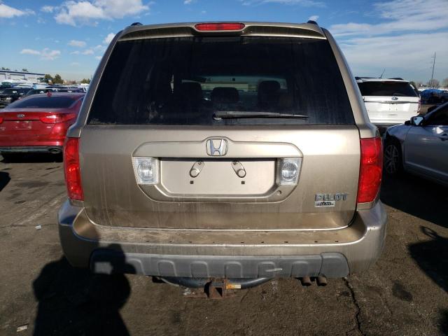 Photo 6 from auction – 2005 HONDA PILOT EXL with VIN 2HKYF18585H527656