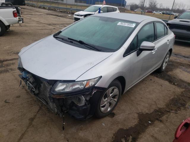 HONDA CIVIC LX 2015 with VIN 19XFB2F50FE076160 - Photo from auction