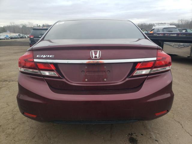 Photo 6 from auction – 2013 HONDA CIVIC LX with VIN 19XFB2F54DE237882