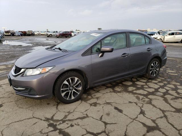 HONDA CIVIC EX 2015 with VIN 2HGFB2F82FH516184 - Photo from auction