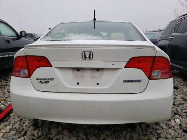 Photo 6 from auction – 2007 HONDA CIVIC HYBR with VIN JHMFA36297S014400