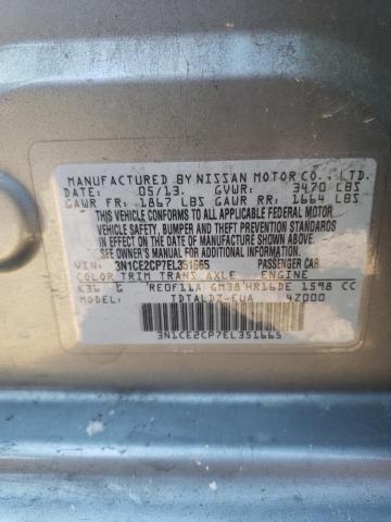 Photo 14 from auction – 2014 NISSAN VERSA NOTE with VIN 3N1CE2CP7EL351665