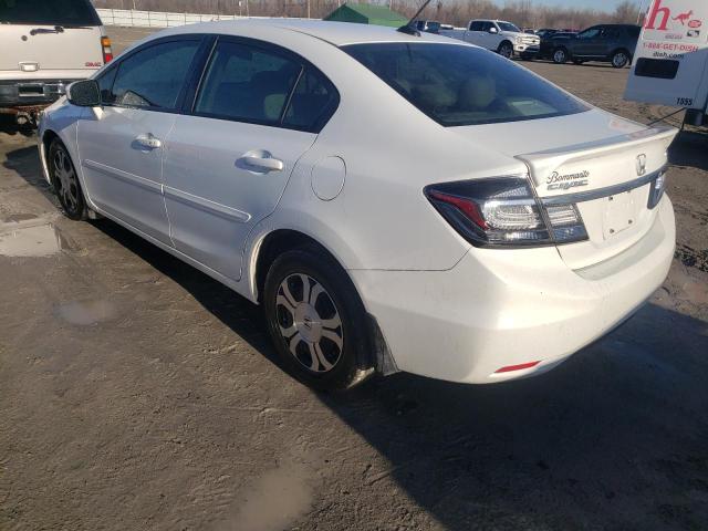 Photo 2 from auction – 2014 HONDA CIVIC HYBR with VIN 19XFB4F38EE001392