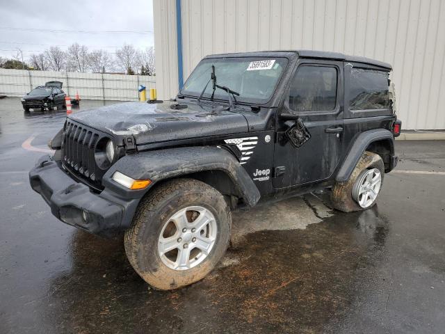 JEEP WRANGLER S 2020 with VIN 1C4GJXAG5LW268317 - Photo from auction