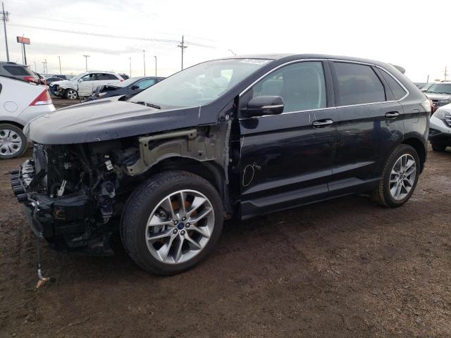 FORD EDGE TITAN 2017 with VIN 2FMPK4K86HBB56584 - Photo from auction