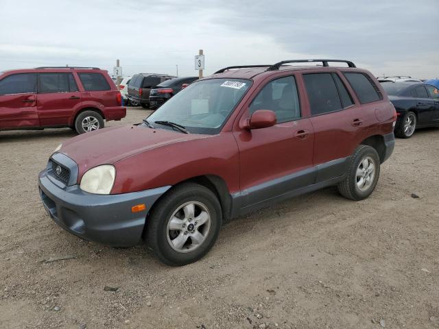 HYUNDAI SANTA FE 2005 with VIN KM8SC13D95U873259 - Photo from auction