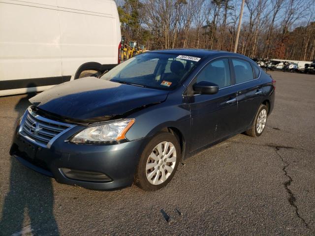 NISSAN SENTRA S 2015 with VIN 3N1AB7AP9FL665058 - Photo from auction