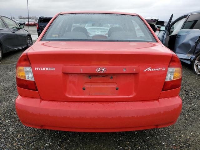 Photo 6 from auction – 2002 HYUNDAI ACCENT GL with VIN KMHCG45C62U360030