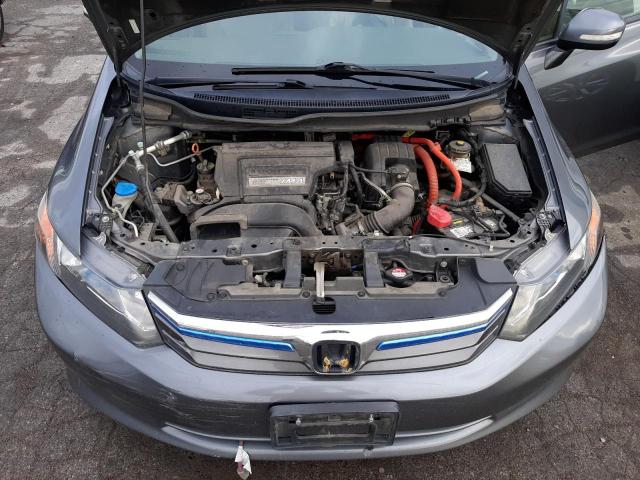 Photo 11 from auction – 2012 HONDA CIVIC HYBR with VIN JHMFB4F33CS002510