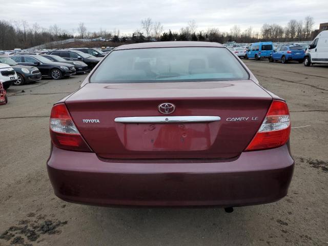 Photo 6 from auction – 2002 TOYOTA CAMRY LE with VIN 4T1BE32K52U061605