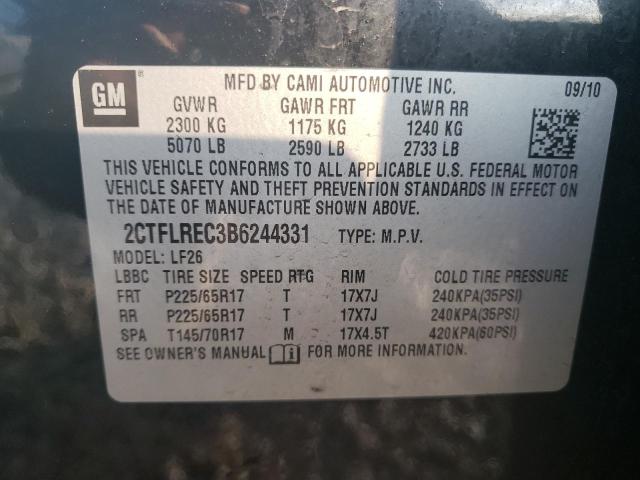 Photo 14 from auction – 2011 GMC TERRAIN SL with VIN 2CTFLREC3B6244331