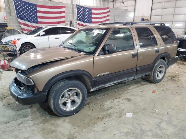 CHEVROLET BLAZER 2002 with VIN 1GNCS13W22K197264 - Photo from auction