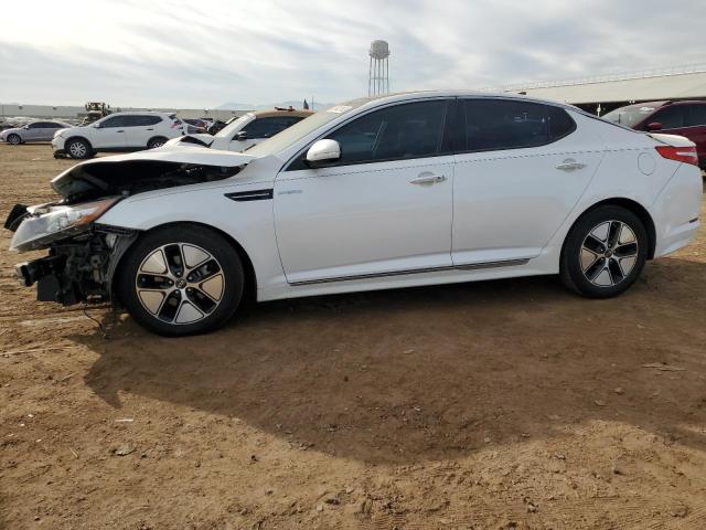 KIA OPTIMA HYB 2013 with VIN KNAGM4AD4D5042463 - Photo from auction