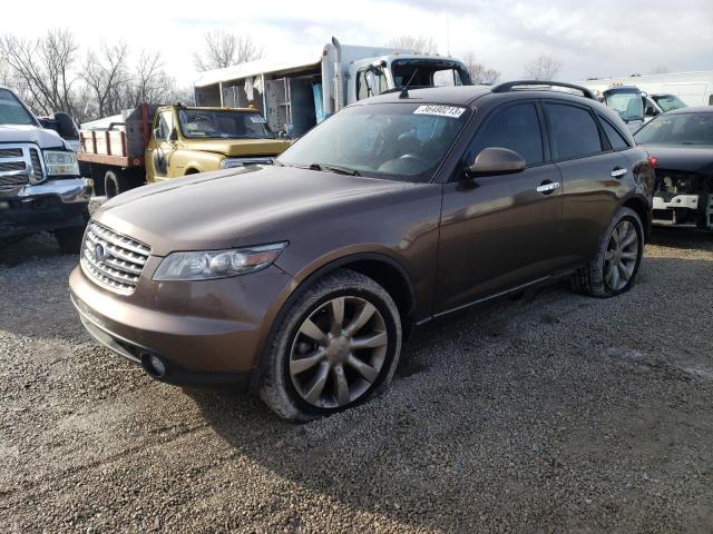 INFINITI FX45 2003 with VIN JNRBS08W23X404795 - Photo from auction