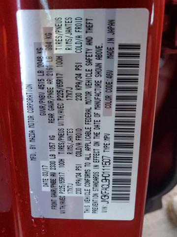 Photo 14 from auction – 2017 MAZDA CX-5 TOURI with VIN JM3KFACL9H0111507
