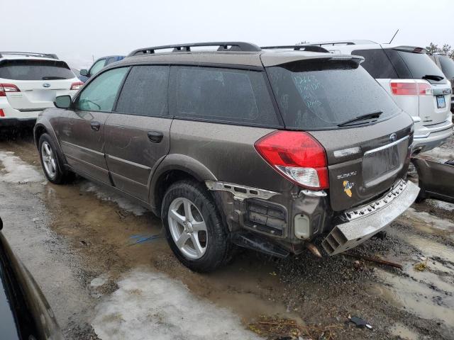 Photo 2 from auction – 2008 SUBARU OUTBACK 2. with VIN 4S4BP61C987341749