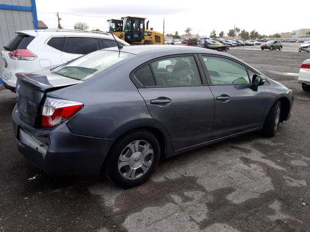 Photo 3 from auction – 2012 HONDA CIVIC HYBR with VIN JHMFB4F33CS002510