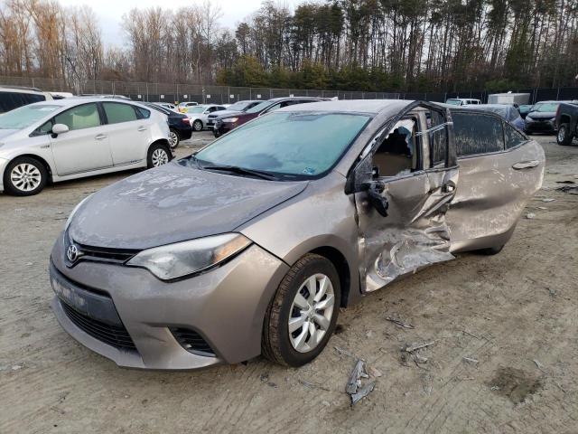 Photo 1 from auction – 2015 TOYOTA COROLLA L with VIN 2T1BURHE6FC392711