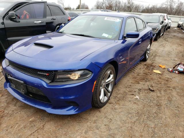 DODGE CHARGER R/ 2021 with VIN 2C3CDXCT0MH563281 - Photo from auction