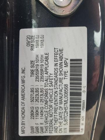 Photo 14 from auction – 2021 ACURA RDX TECHNO with VIN 5J8TC2H57ML008568