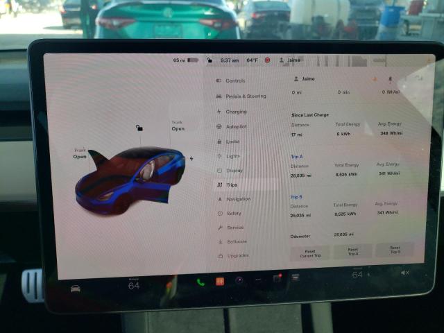 Photo 9 from auction – 2021 TESLA MODEL 3 with VIN 5YJ3E1EC3MF984551