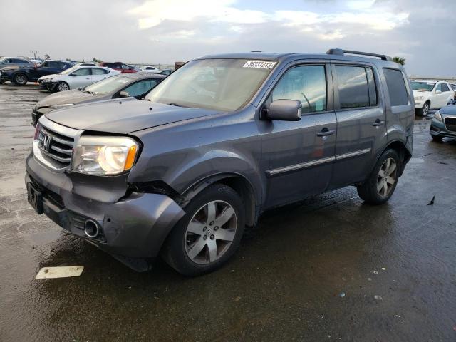 Photo 1 from auction – 2015 HONDA PILOT TOUR with VIN 5FNYF4H93FB029465
