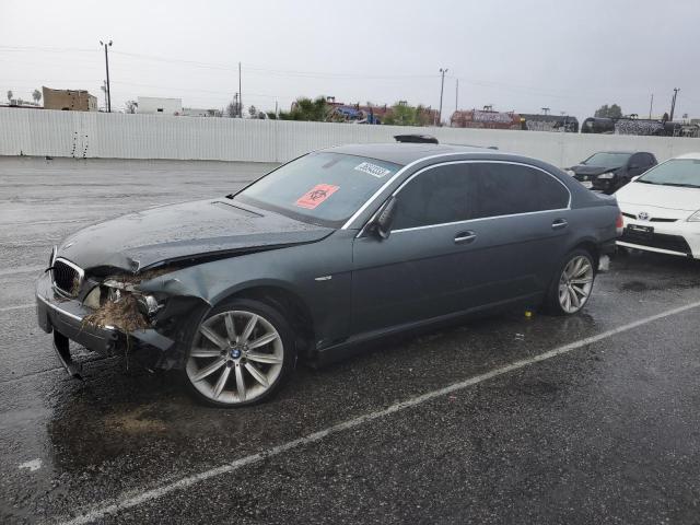 BMW 750 2007 with VIN WBAHN83577DT74907 - Photo from auction