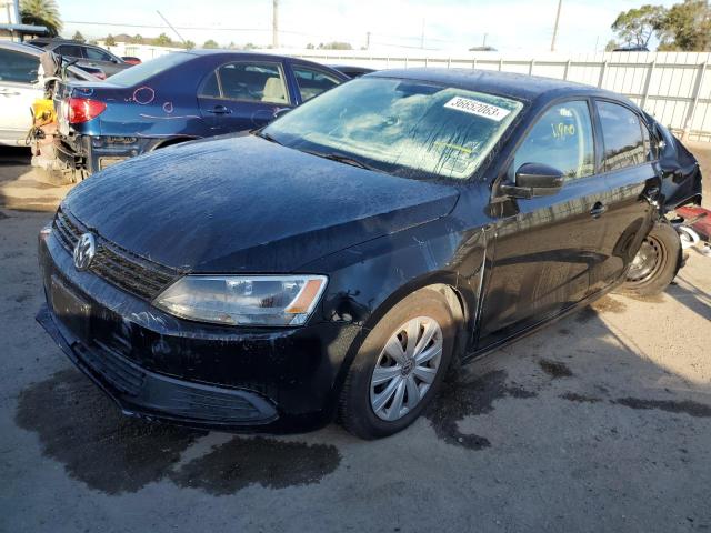 VOLKSWAGEN JETTA BASE 2014 with VIN 3VW2K7AJXEM385958 - Photo from auction