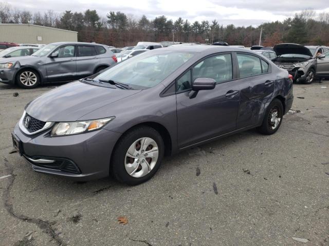 HONDA CIVIC LX 2015 with VIN 19XFB2F54FE226481 - Photo from auction