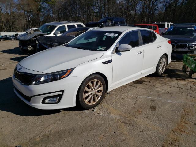 KIA OPTIMA EX 2015 with VIN 5XXGN4A73FG420779 - Photo from auction