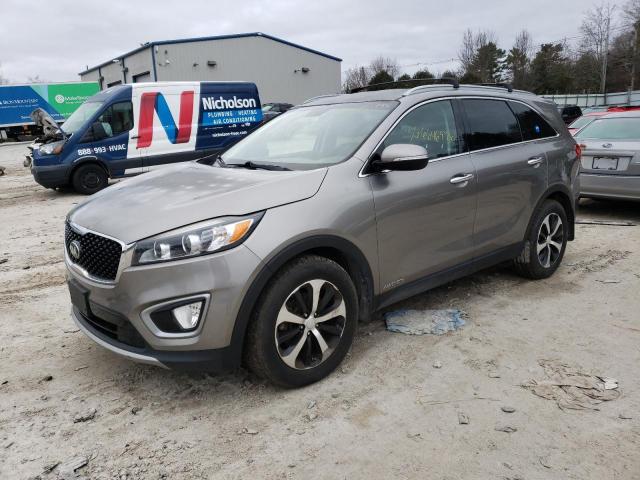 KIA SORENTO EX 2016 with VIN 5XYPHDA53GG032499 - Photo from auction