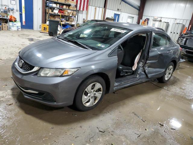 HONDA CIVIC LX 2013 with VIN 19XFB2F54DE222024 - Photo from auction