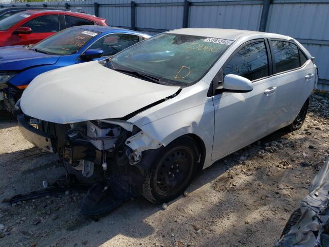 TOYOTA COROLLA L 2018 with VIN 5YFBURHE6JP737972 - Photo from auction