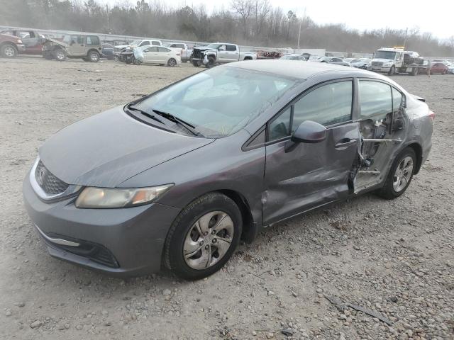 HONDA CIVIC LX 2013 with VIN 19XFB2F54DE099762 - Photo from auction