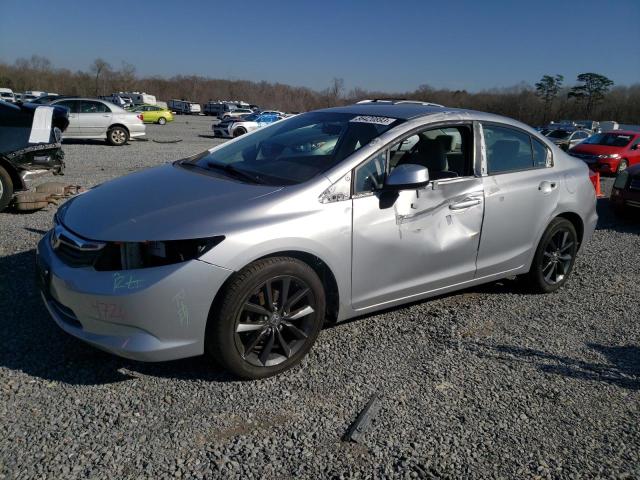 HONDA CIVIC LX 2012 with VIN 19XFB2F55CE374411 - Photo from auction