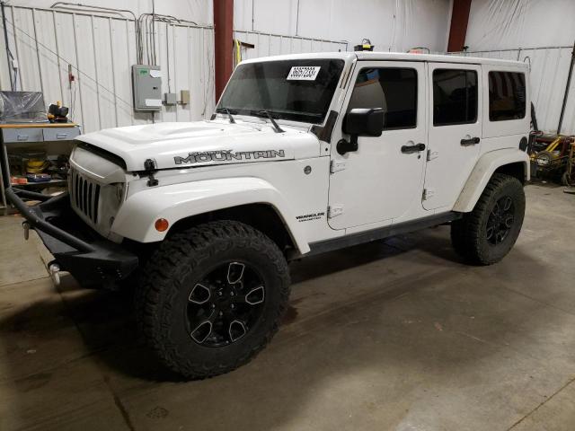 JEEP WRANGLER U 2017 with VIN 1C4BJWEG1HL701607 - Photo from auction