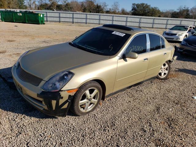 INFINITI G35 2004 with VIN JNKCV51F44M702317 - Photo from auction