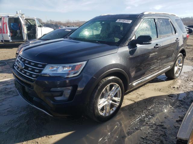 FORD EXPLORER X 2017 with VIN 1FM5K8D87HGA74920 - Photo from auction