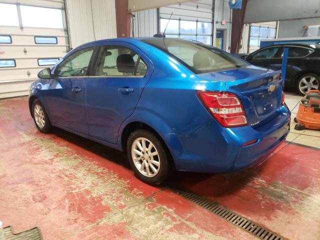 Photo 2 from auction – 2017 CHEVROLET SONIC LT with VIN 1G1JD5SH4H4148223