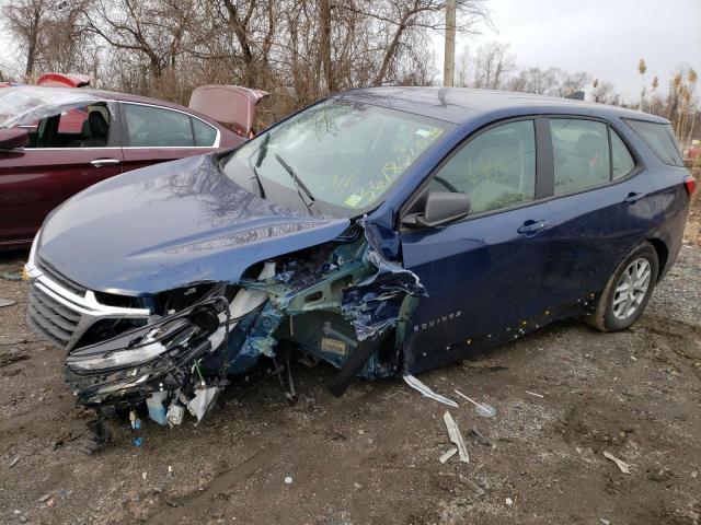 CHEVROLET EQUINOX LS 2022 with VIN 3GNAXFEV5NS152421 - Photo from auction