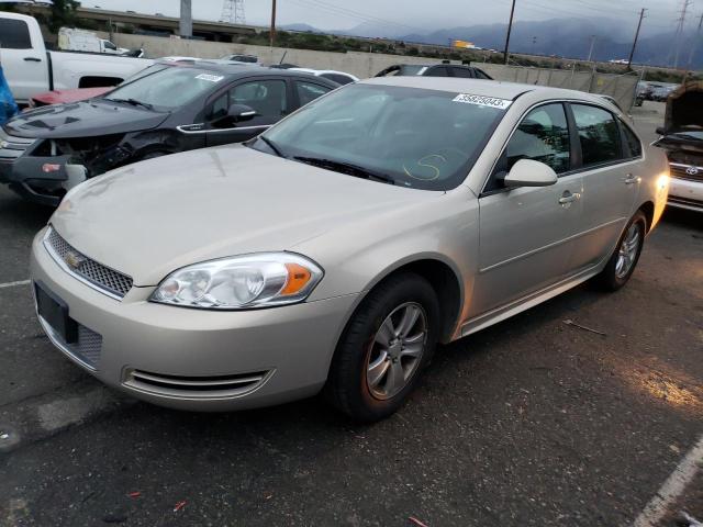 CHEVROLET IMPALA LS 2012 with VIN 2G1WF5E38C1325795 - Photo from auction