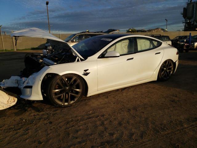 TESLA MODEL S 2021 with VIN 5YJSA1E6XMF446771 - Photo from auction