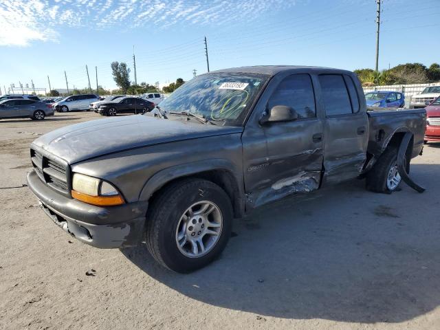 DODGE DAKOTA QUA 2002 with VIN 1B7HL38X22S603472 - Photo from auction
