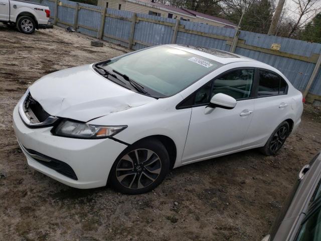 HONDA CIVIC EX 2014 مع رقم تعريف المركبة 19XFB2F89EE237856 - صورة من المزاد