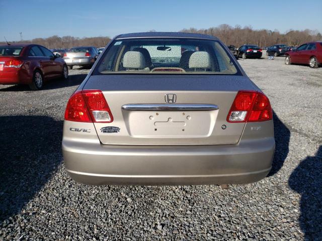 Photo 6 from auction – 2003 HONDA CIVIC LX with VIN 2HGES165X3H548243