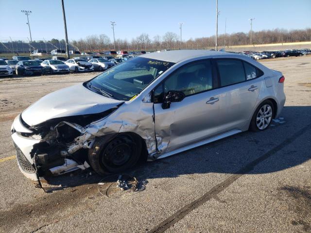 TOYOTA COROLLA LE 2021 with VIN 5YFEPMAEXMP170381 - Photo from auction